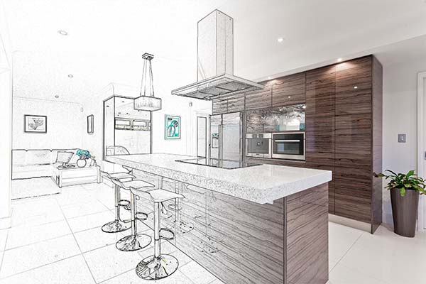 Boceto de cocina